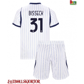 Inter Milan Yann Bisseck #31 Borta Kläder Barn 2026-27 Kortärmad (+ Korta byxor)